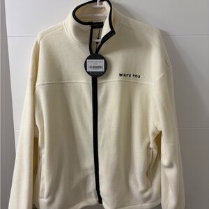 Cream sherpa Sweater